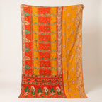 Nomad Trail Vintage Cotton Kantha Throw