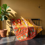 Nomad Trail Vintage Cotton Kantha Throw
