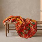Nomad Trail Vintage Cotton Kantha Throw