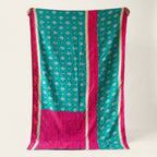 Reverse side 7 – Dawn Soft Vintage Cotton Kantha Throw