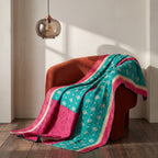 Reverse side 4 – Dawn Soft Vintage Cotton Kantha Throw