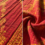 Caravan Story Vintage Cotton Kantha Throw