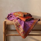 Loom Passage Vintage Cotton Kantha Throw