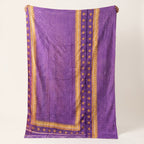 Reverse side 7 – Luminous Indigo Vintage Cotton Kantha Throw