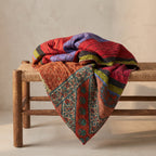 Nomad Story Vintage Cotton Kantha Throw