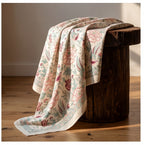 Dewy Fern Hand Block Printed KING Bedsheet