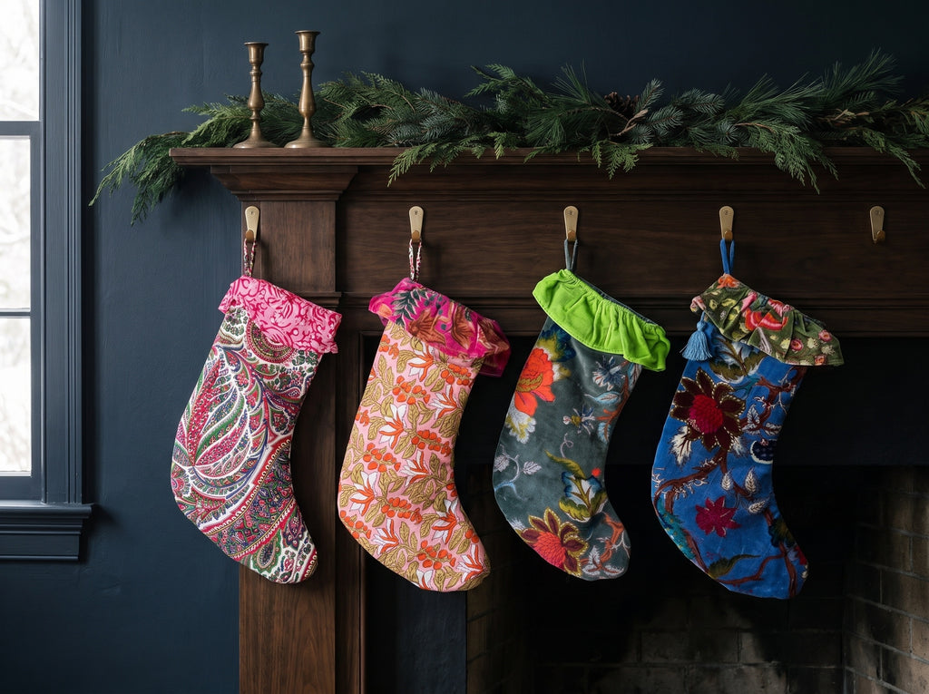 Mist Glimmer Christmas Stocking