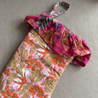 Haven Indigo Christmas Stocking