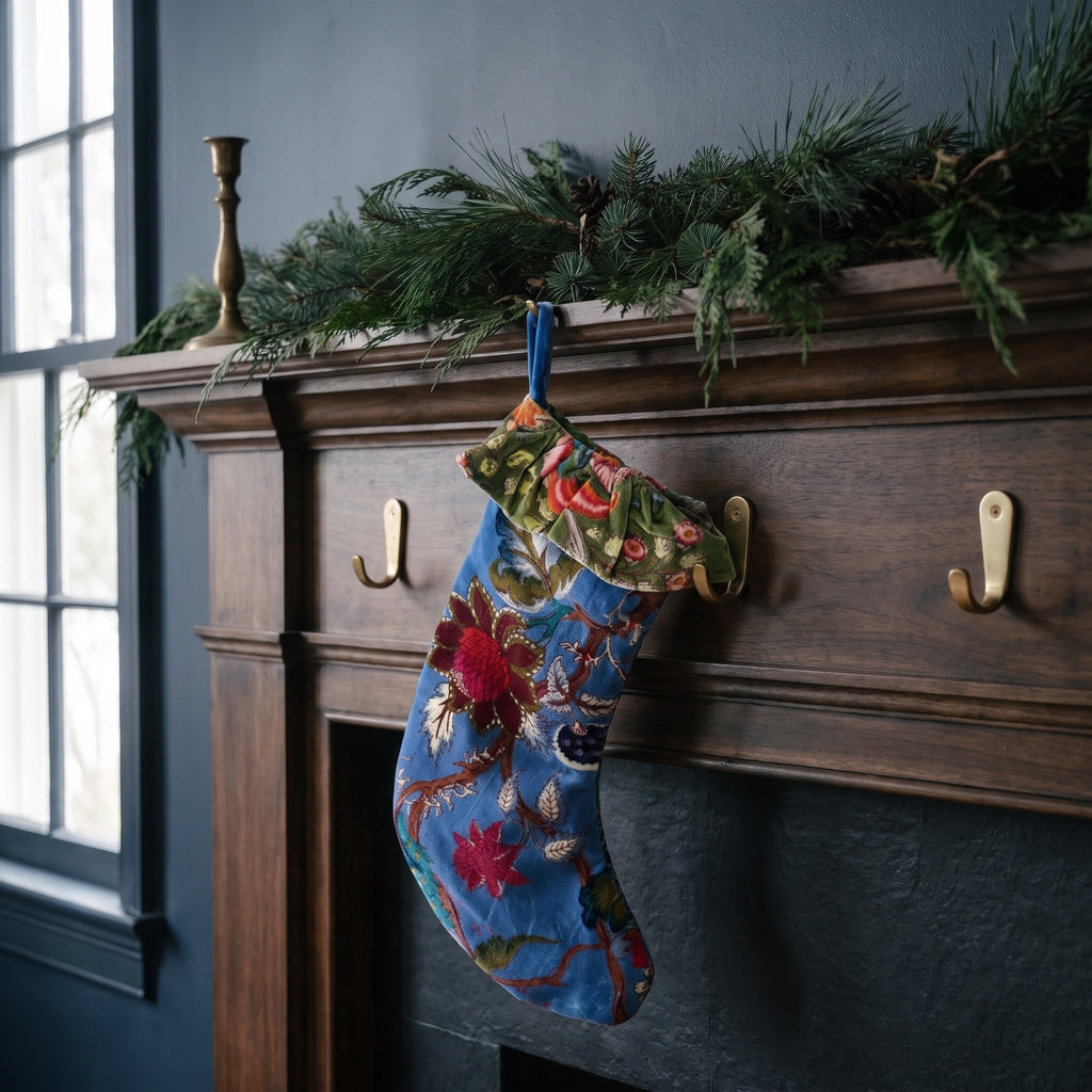 Warmth Terracotta Christmas Stocking
