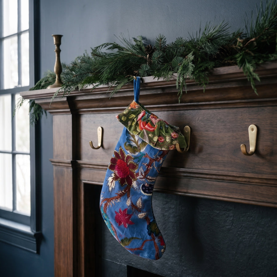 Warmth Terracotta Christmas Stocking