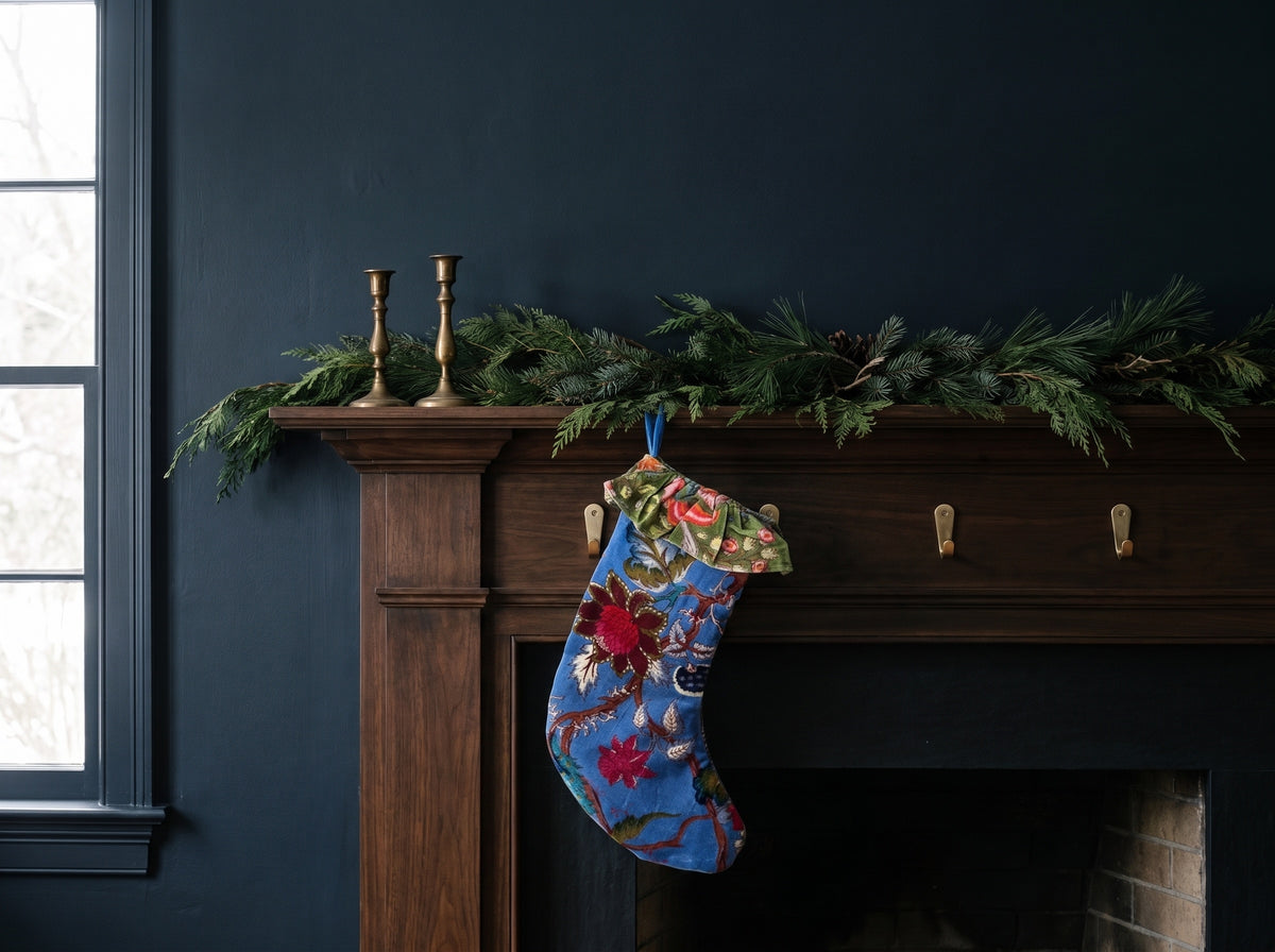 Warmth Terracotta Christmas Stocking