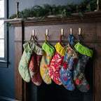 Crimson Lotus Christmas Stocking