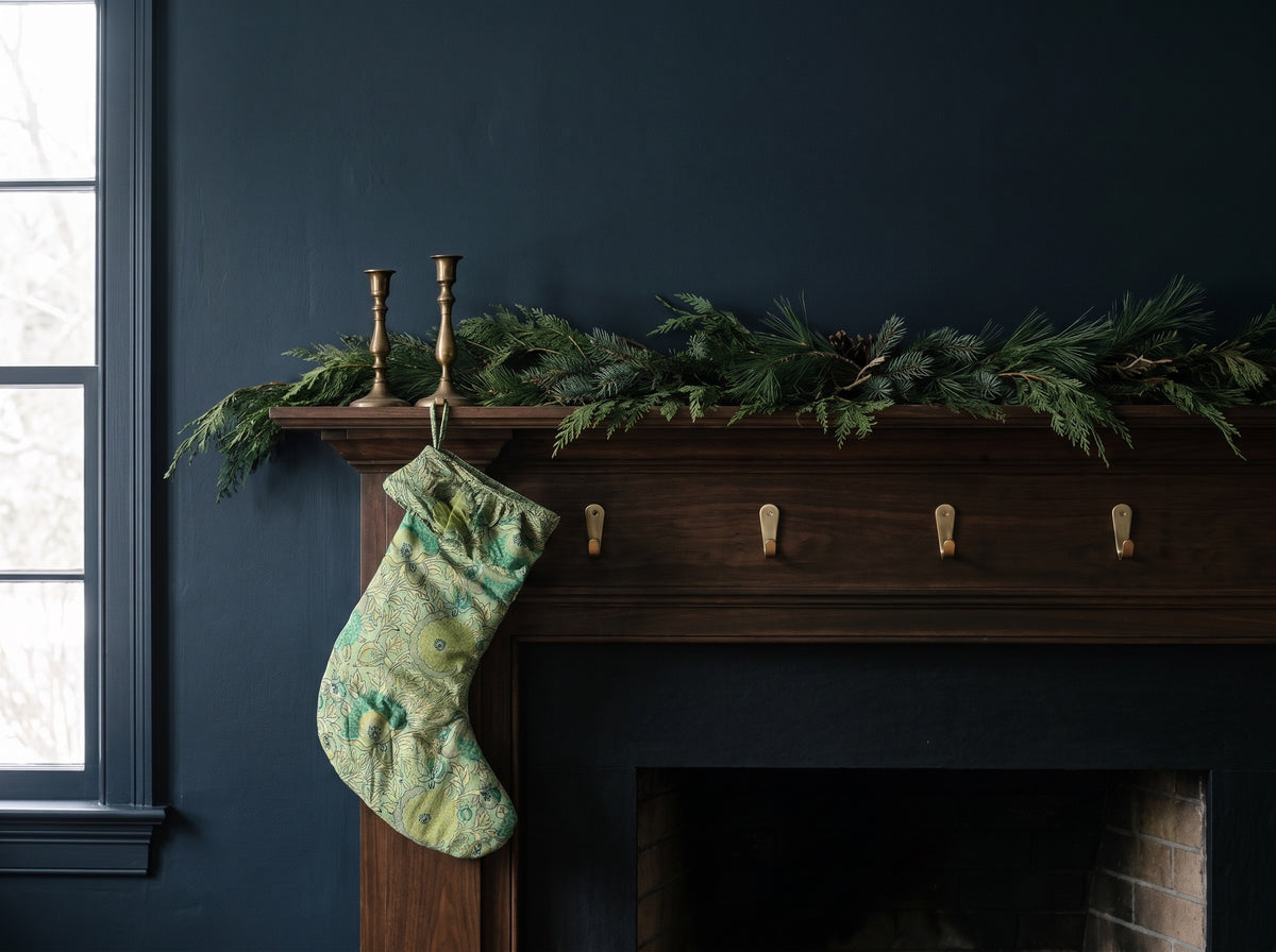 Mist Glimmer Christmas Stocking