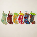 Crimson Lotus Christmas Stocking