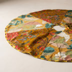 Hearth Solstice Reversible Velvet Patchwork Christmas Tree Skirt