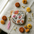 Nomad Indigo Cotton Block Printed Coin Purse