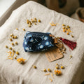 Stone Terracotta Cotton Block Printed Coin Purse