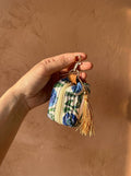 Dawn Indigo Cotton Block Printed Coin Purse