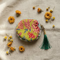 Desert Glow Cotton Block Printed Coin Purse