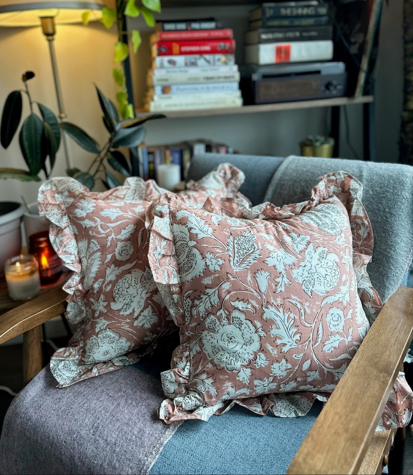 Blush Petal Cushion Cover