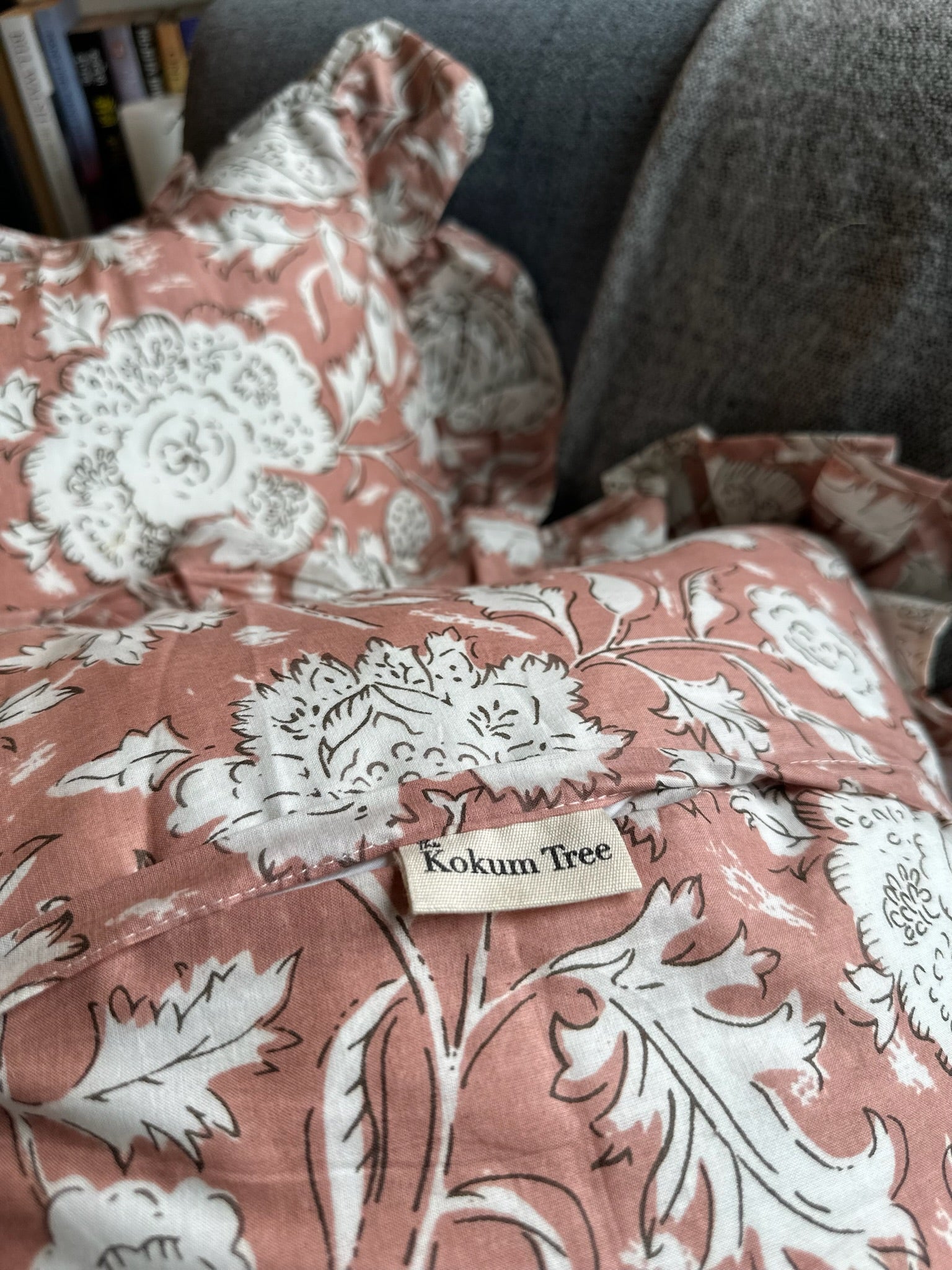 Blush Petal Cushion Cover