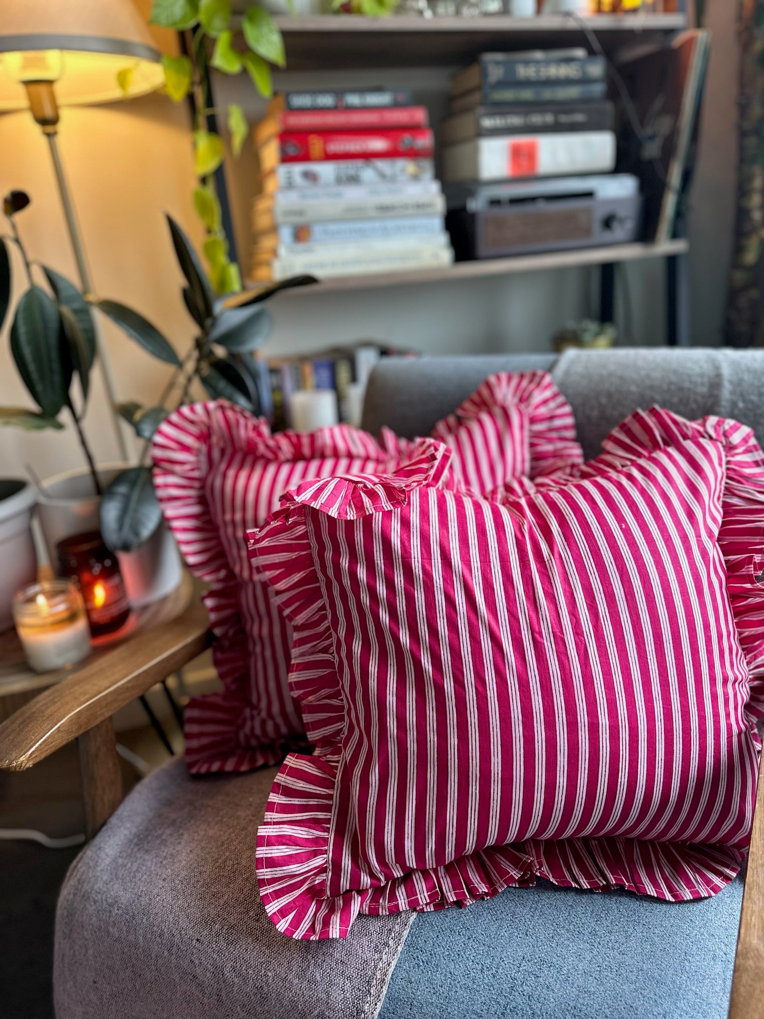 Pink Peony Pop Cushion Cover