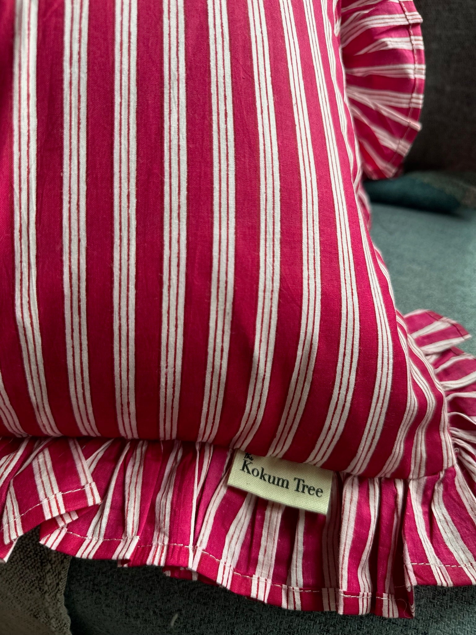 Pink Peony Pop Cushion Cover