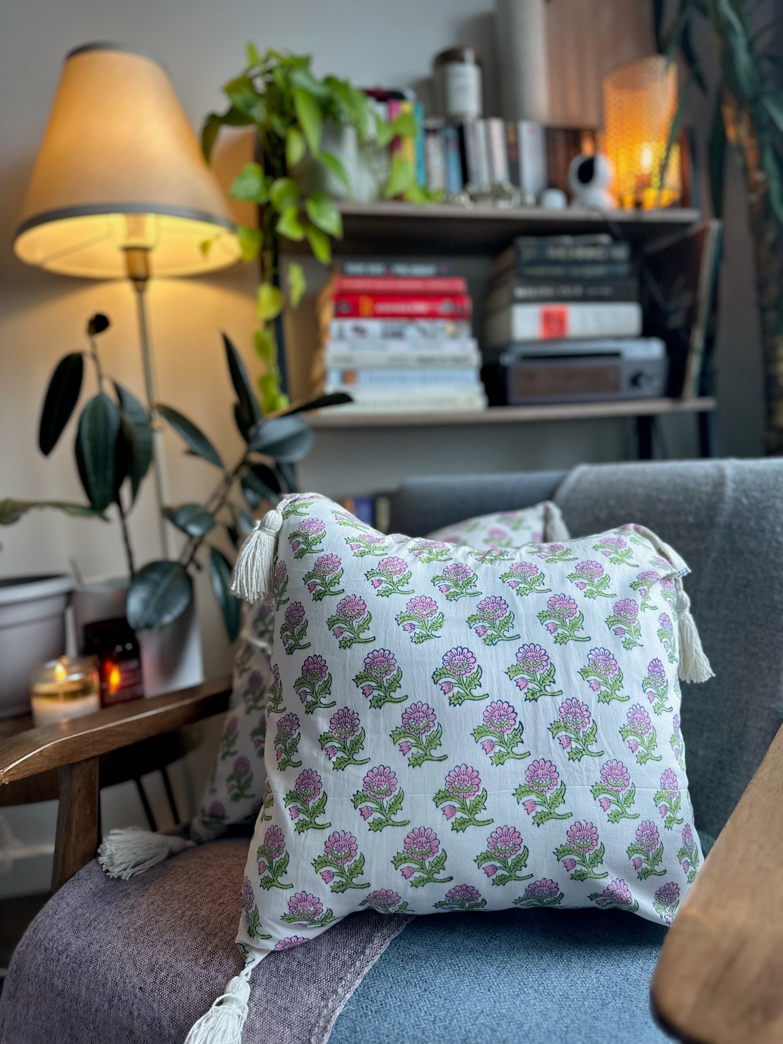 Cottage Bloom Throw Cushion Cover