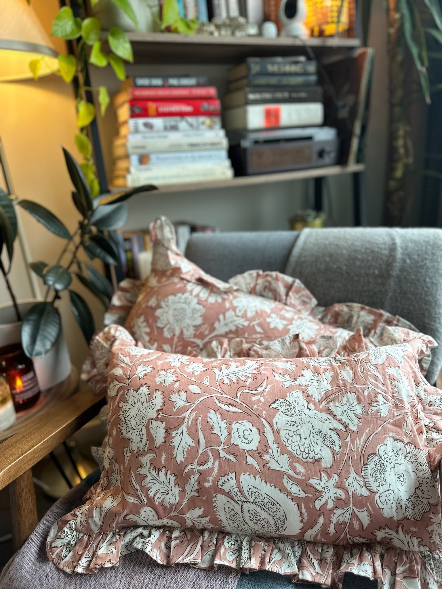 Blush Petal Cushion Cover