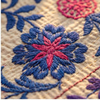 Mystic River Luxury Vintage Suzani Kantha Throw