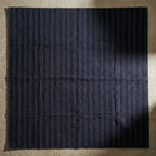 Midnight Jungle Reversible Kantha Throw