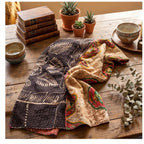 Artisan's Dream  Reversible Kantha Throw
