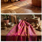 Artisan's Dream  Reversible Kantha Throw