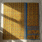 Wanderlust Kantha Reversible Kantha Throw