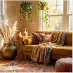 Wanderlust Kantha Reversible Kantha Throw