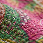 Sapphire Safari Reversible Kantha Throw