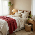 Sapphire Safari Reversible Kantha Throw