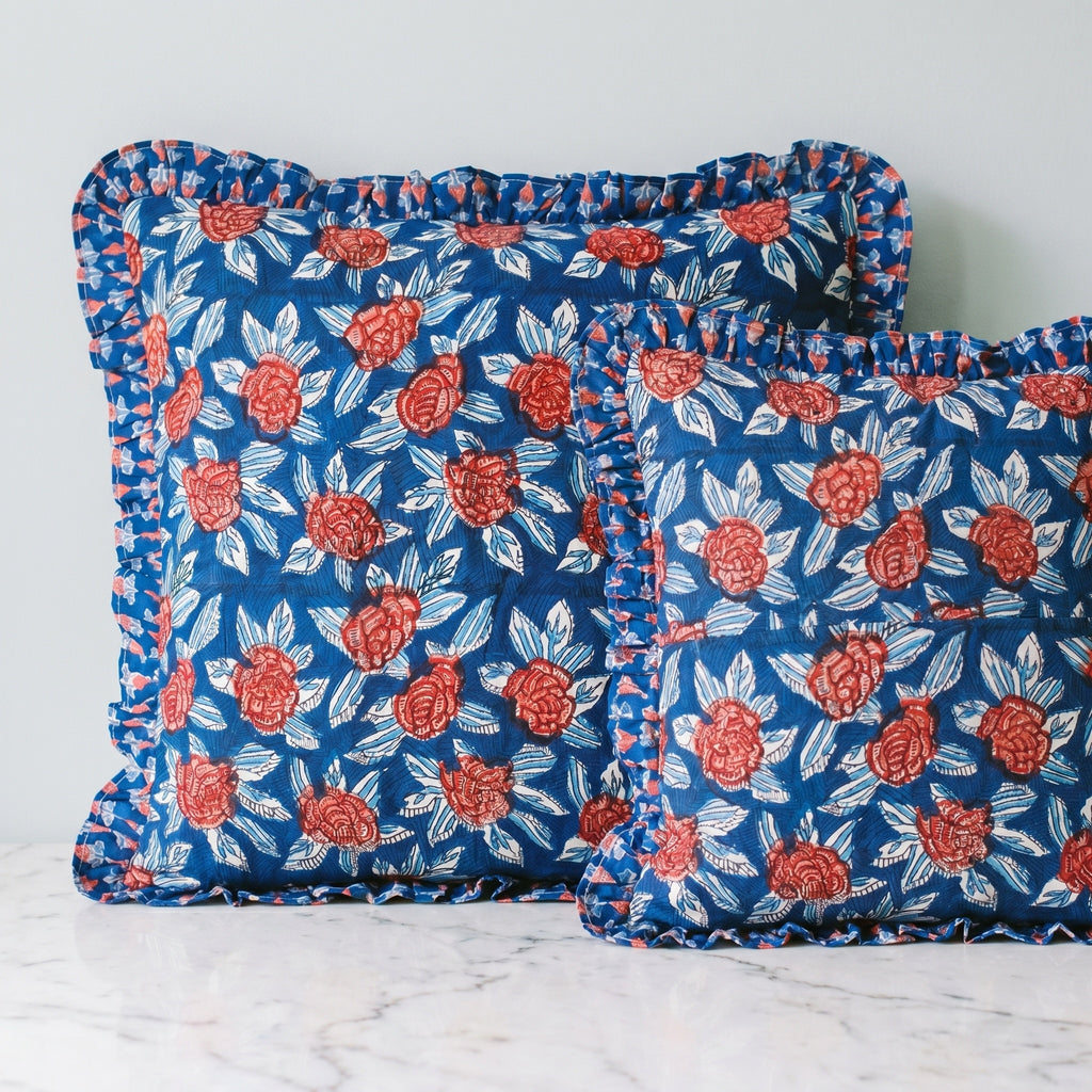 Golden Marigold Cushion Cover