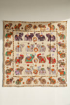 Sylvan Fern Appliqué Pure Cotton Wall Hanging