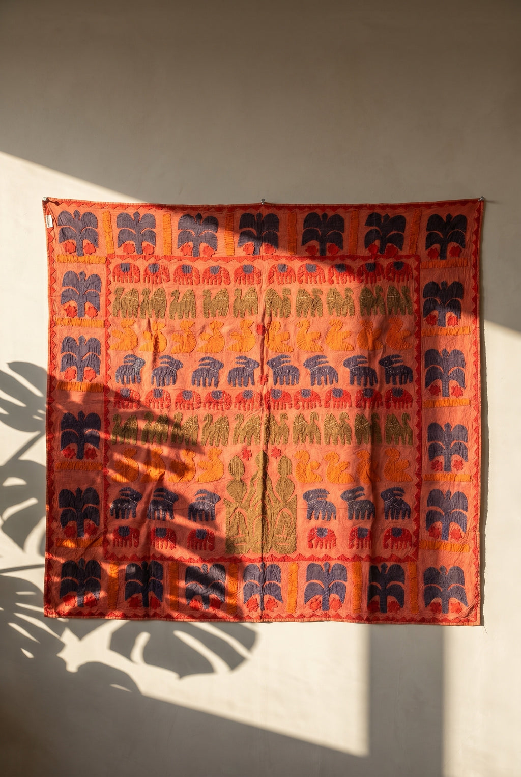 Maple Soft Appliqué Pure Cotton Wall Hanging