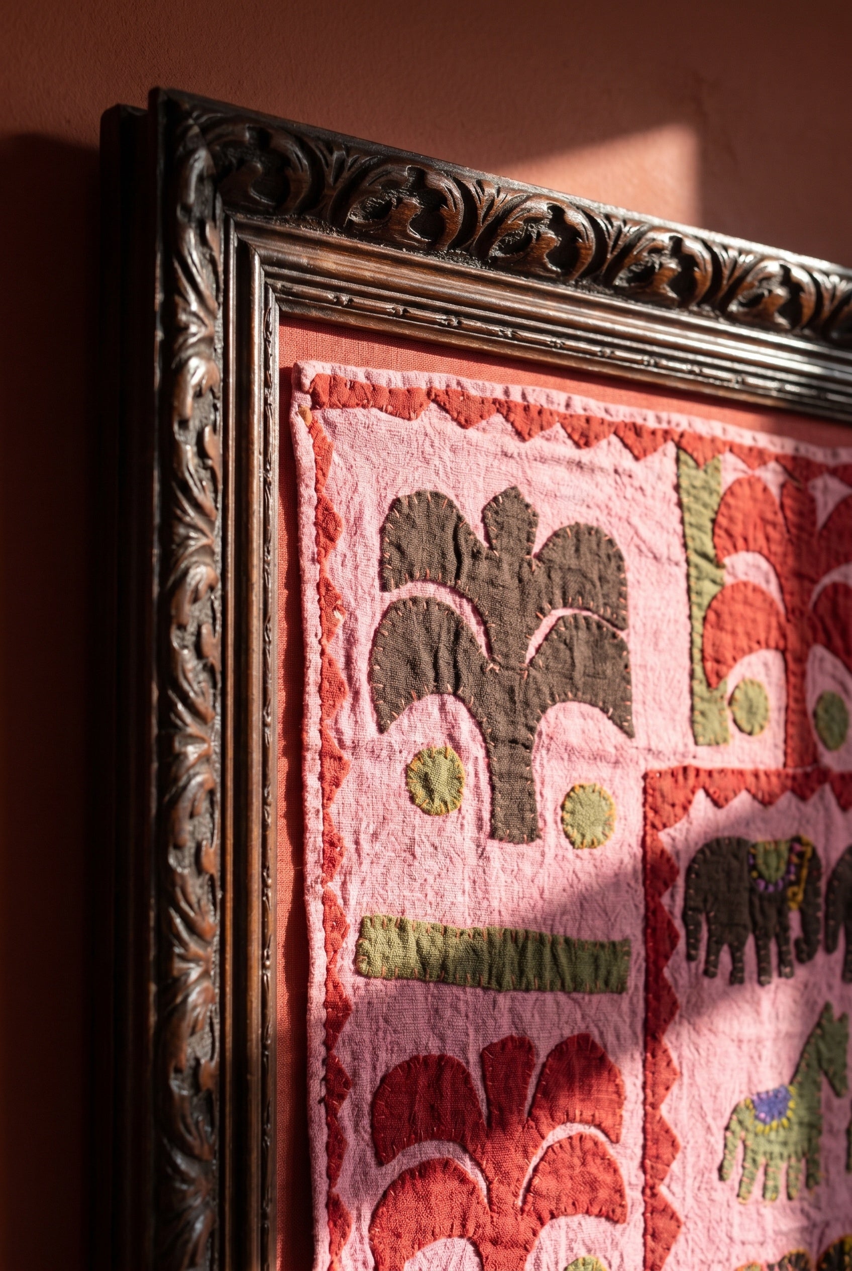 My Maple Appliqué Pure Cotton Wall Hanging