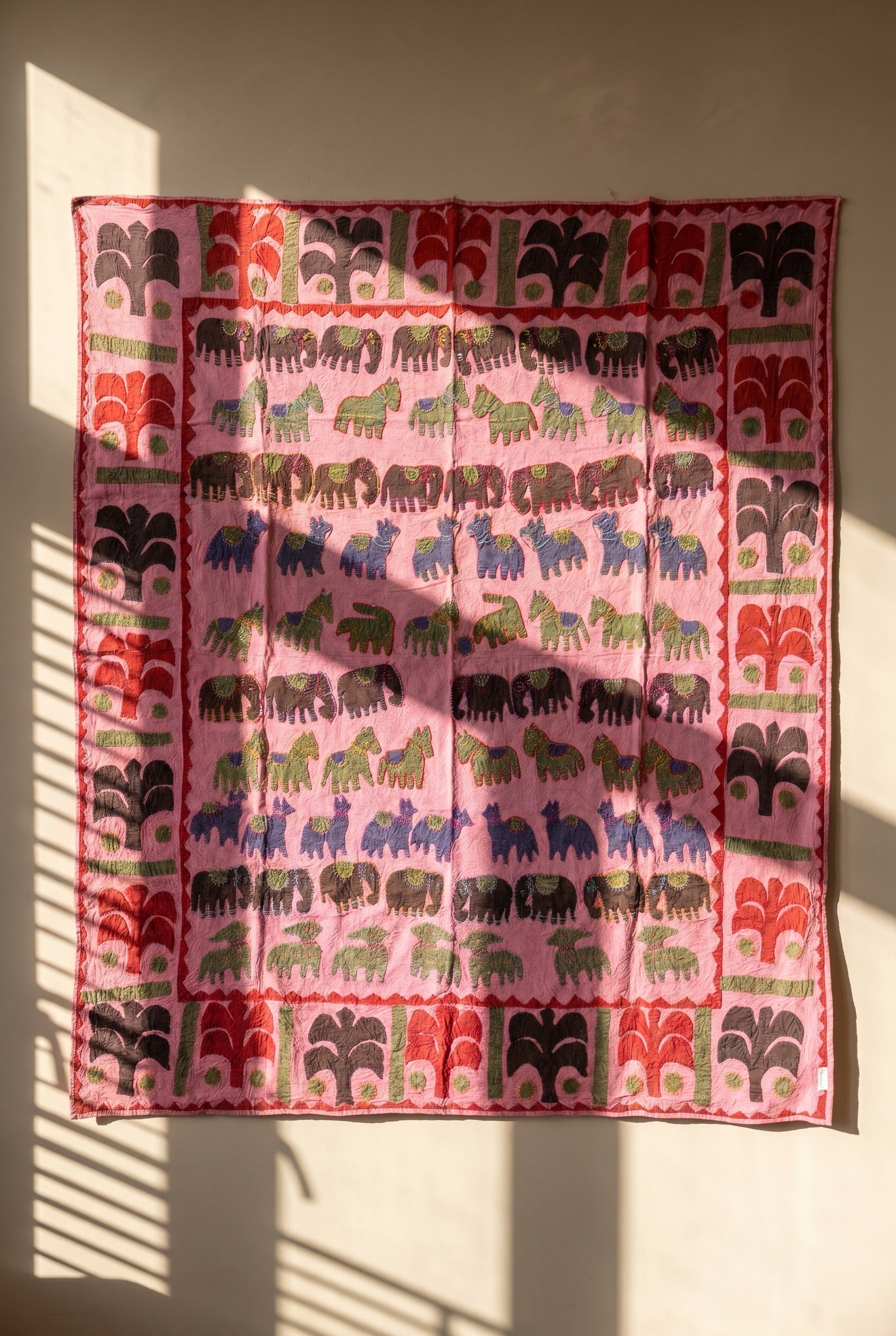 My Maple Appliqué Pure Cotton Wall Hanging