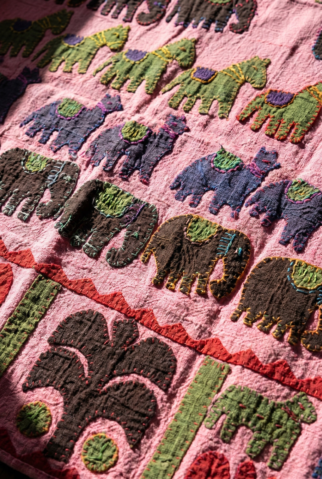 My Maple Appliqué Pure Cotton Wall Hanging