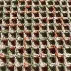 Dew Mist Handmade Waffled Cotton Kitchen Towel