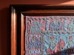 Deep Indigo Appliqué Pure Cotton Wall Hanging