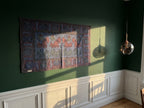 Deep Indigo Appliqué Pure Cotton Wall Hanging