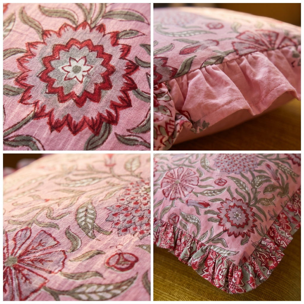 Amber Saffron Cushion Cover
