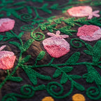 Chasing Canyons Hand-Embroidered Cotton Suzani Throw