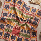 Big Stone Ember Pure Cotton Artisan Wall Hanging