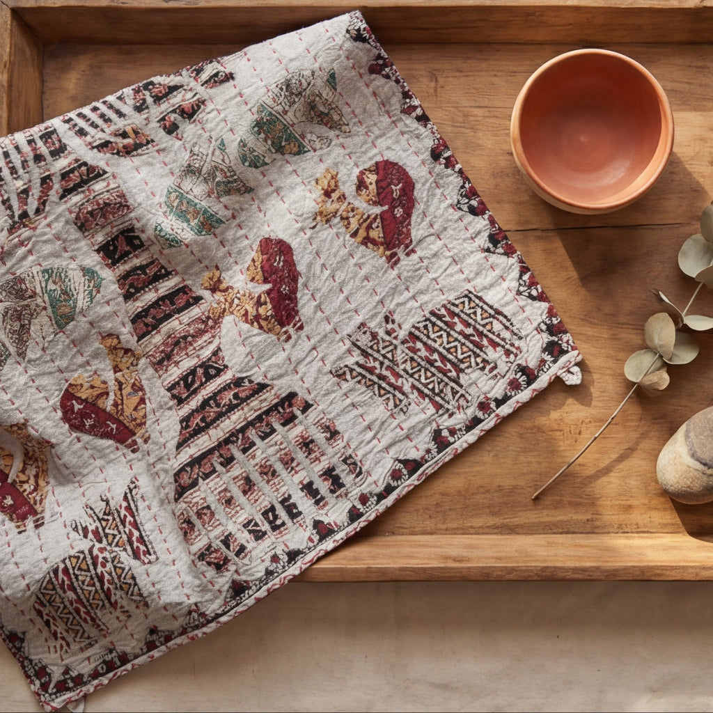 Sage Grove Pure Cotton Artisan Wall Hanging